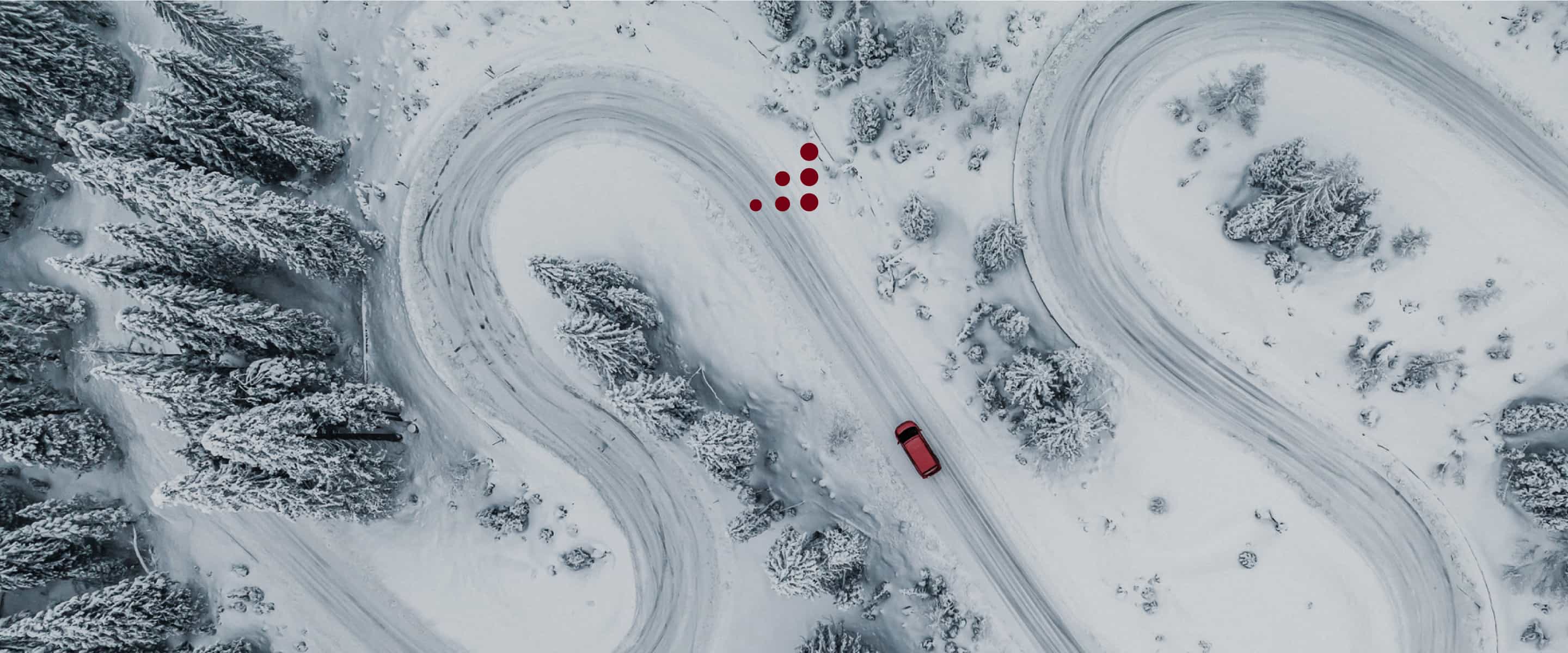 car in the snow