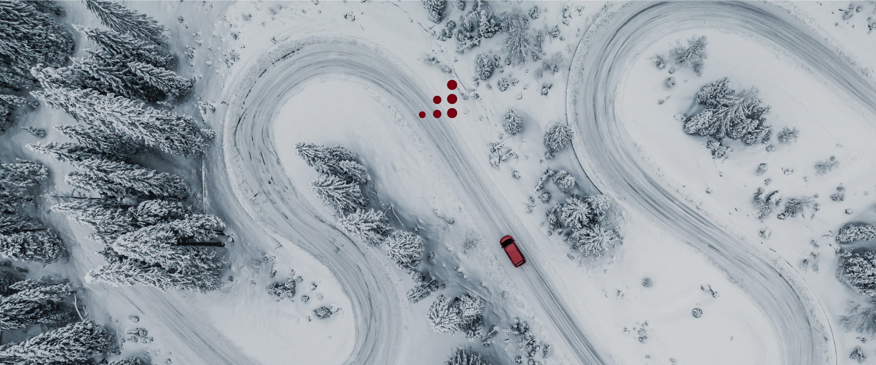 car in the snow