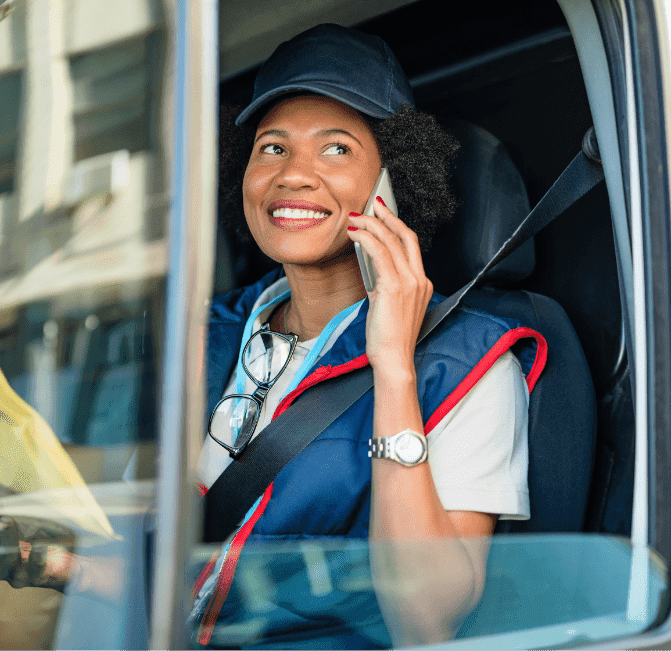 Young Woman on the phone