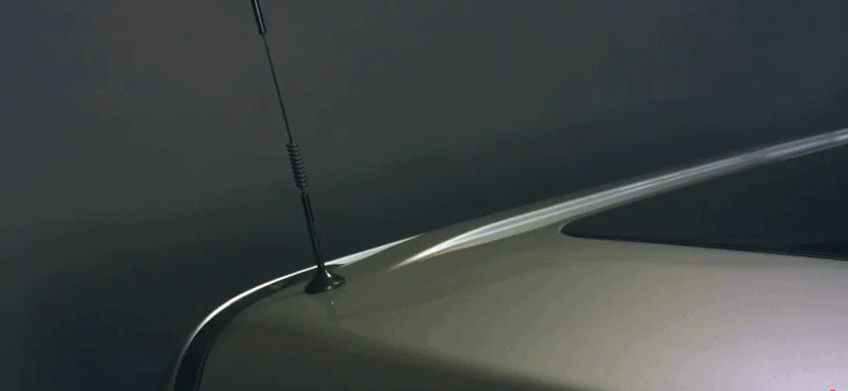 Put a magnetic antenna on an aluminum vehicle